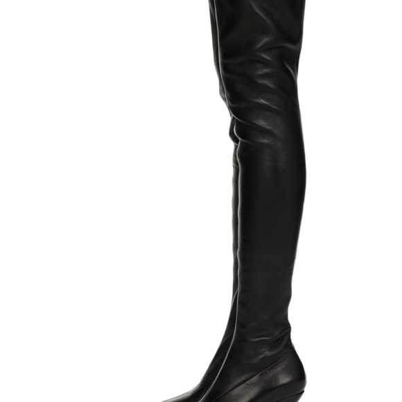 Bottega Veneta Black Almond over the knee boots, near perfect condition. - Picture 2 of 9